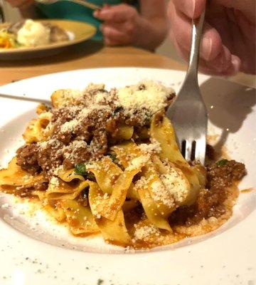 TAGLIATELLE ALLA BOLOGNESE