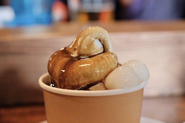 Hojicha soft serve