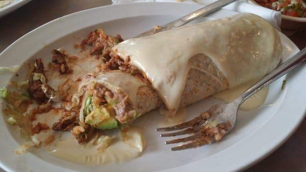 CA burrito.  Very good, should try.