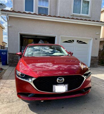 Soul red Mazda3