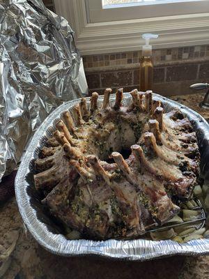 Pork crown roast