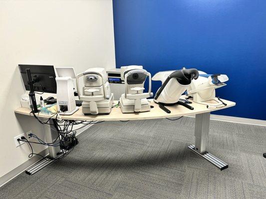 Eye Exam Room at Stanton Optical Store Grand Forks ND 58201