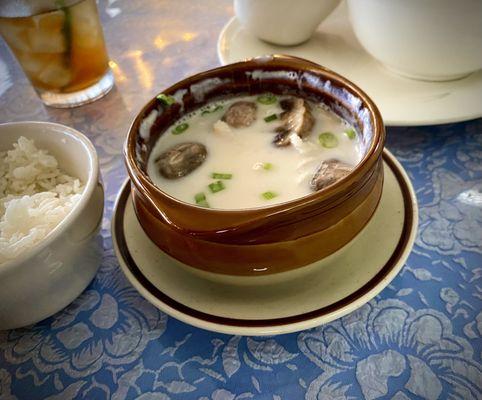 Tom Kha Kai - Coconut Chicken Soup - The best Thai Soup in Central Florida.