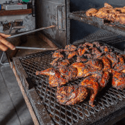 Deviously smoked jerk chicken