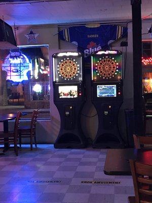 Electronic dart boards