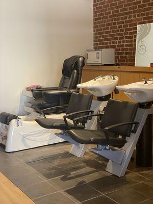 Come have your feet pampered with our new pedicure chair!