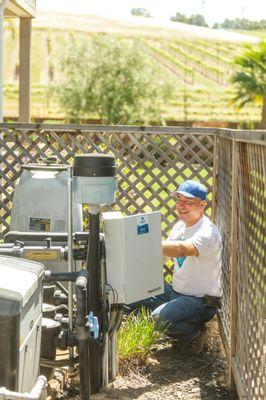 Let us take care of your pool controls so that your pool stays clean all season long.