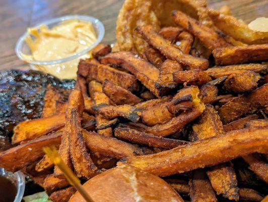 Sweet Potato Fries are okay...