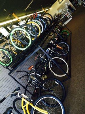 We have everything you need for a bicycle