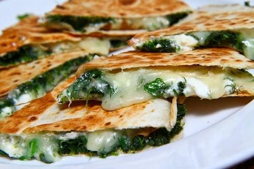 Spinach Quesadilla