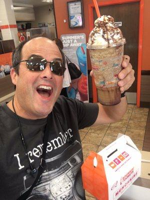 My birthday Dunkin!