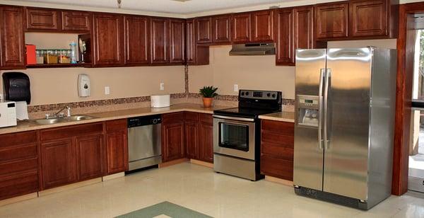 Our Occupational Therapy kitchen helps our guests best prepare for going home and commencing their normal lifestyle.