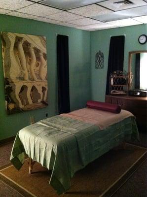 The massage room of 417 massage