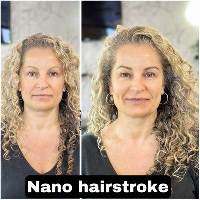 Eyebrow nano hairstroke ( not microblading) . simi permanent makeup