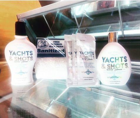 Always one of our top selling lotions. Yacht's and Shots tends to an all time favorite!