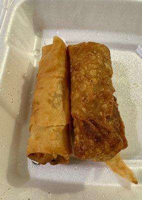 Spring roll + egg roll