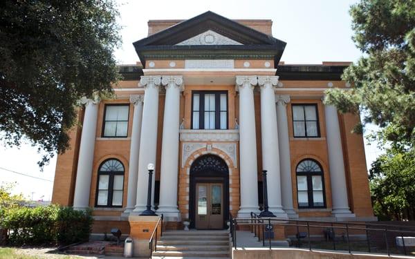 The Layland Museum is located in the city's Carnegie Library built in 1905.