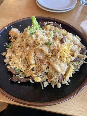 Fried Rice (Four Meats) -- DELICIOUS!!