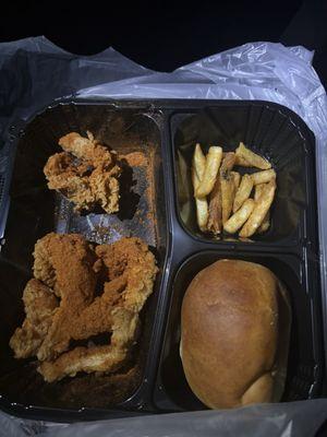 tenders with fries