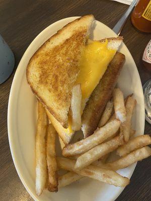 Kids grilled cheese