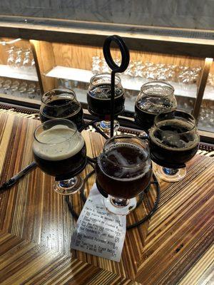 Flight of stouts