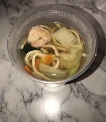 Shrimp noodle soup