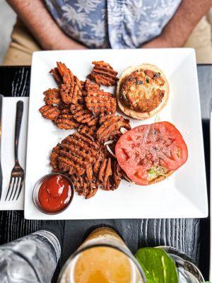 Crab Cake Sandwich