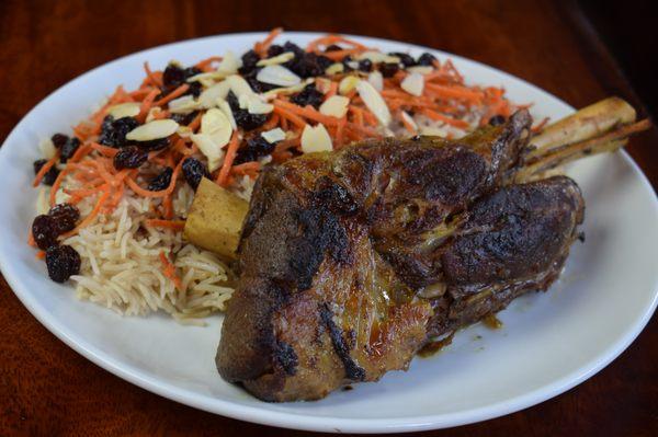 Qabuli Palau with Lamb Shank