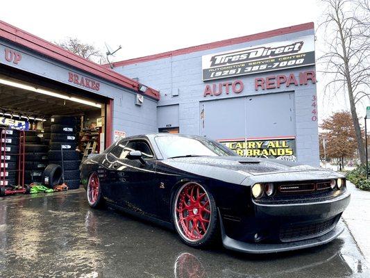 Bagged challenger 3pcs wheels