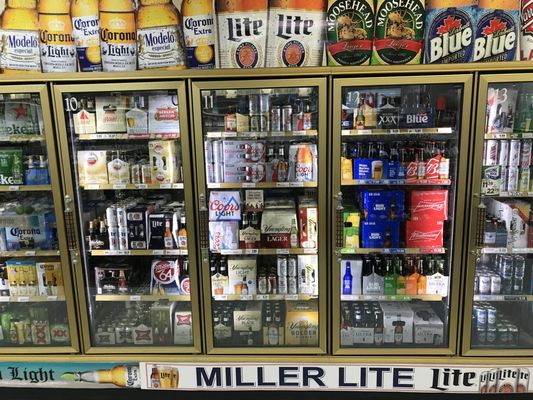 Beer coolers at Liquid Assets