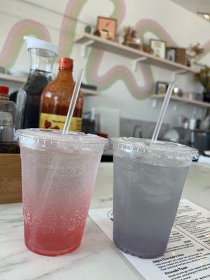 Raspberry Lime Lotus & Lavender Lemon Lotus