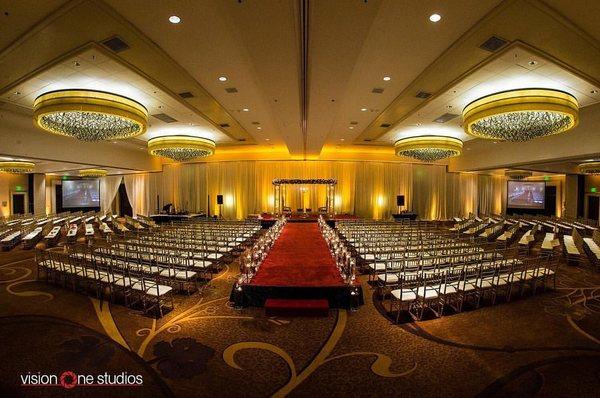 Ceremony Setup at San Ramon Marriott