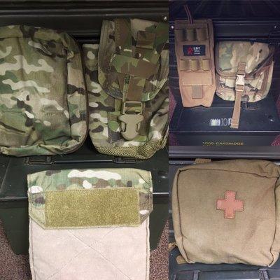 Nice selection of kit pouches