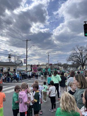 Brookside St. Patrick's Warm-Up Parade