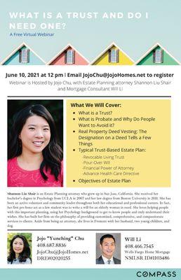 Our attorney regularly gives talks to Real Estate brokerages on "What is a Trust and Do I Need One?"