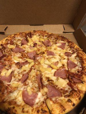 Pineapple and ham