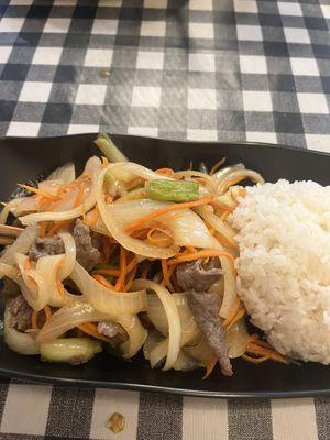 Beef bulgogi