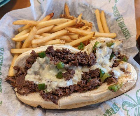 Philly cheese steak