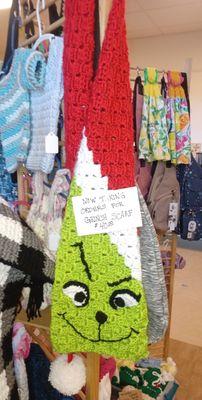 A grinch scarf for every mood