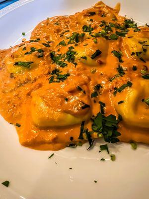 Lobster ravioli