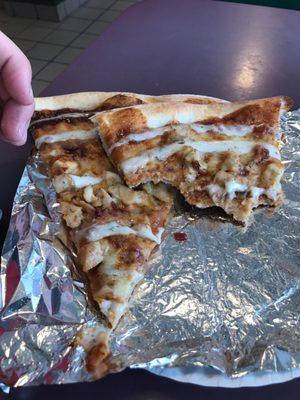 Delicious chicken bacon ranch pizza