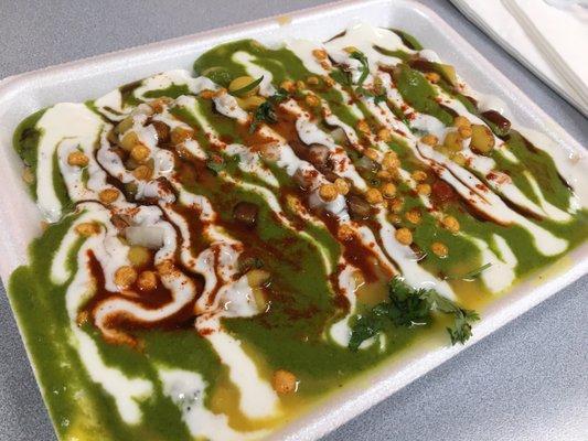 Delhi chaat