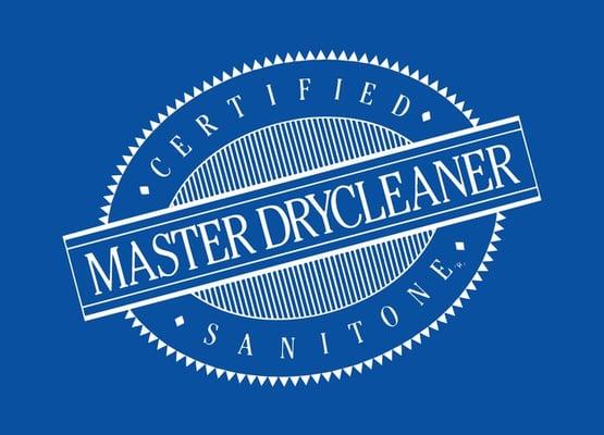 We are a certified master drycleaners. We are one of very few cleaners which use the highest quality of soap in the industry.