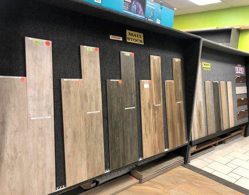 Wood-look Porcelain Planks in-stock now!