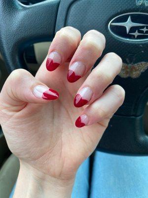 Acrylic manicure