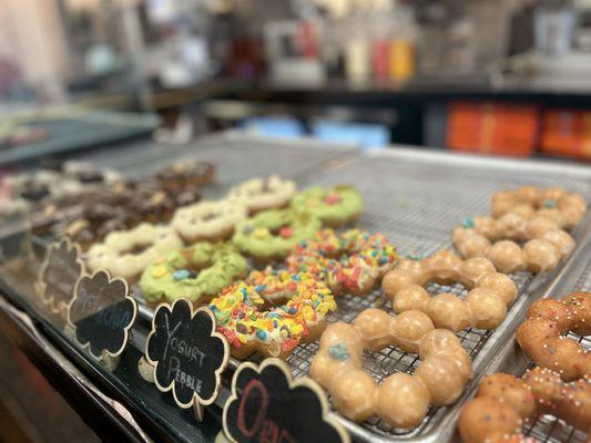 Mochi donuts attached to Bao's restaurant