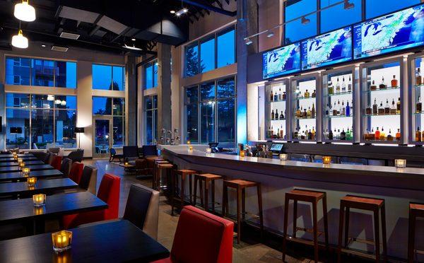 With several large screen televisions throughout, W XYZ is the perfect place to catch your favorite sporting event.