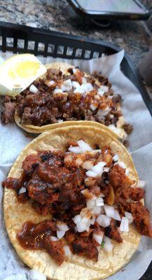 Al Pastor taco (good flavor)