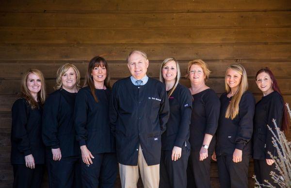 The dental staff at GR Birdwell DDS Family Dentistry in Oak Ridge, Tennessee