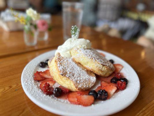 Mix berry soufflé